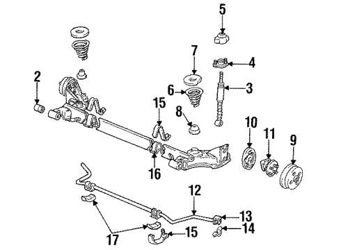 1986 Pontiac Grand Am Rear Brakes Diagram