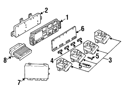 1996 Cadillac DeVille Powertrain Control Diagram