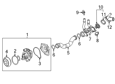 2014 Buick Verano Water Pump Diagram
