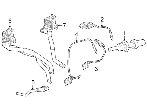 2024 GMC Sierra 1500 Diesel Aftertreatment System Diagram