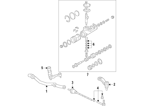 2023 Chevy Express 2500 P/S Pump & Hoses Diagram