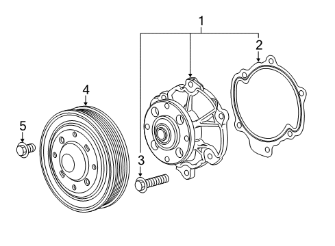 2016 Chevy Colorado Water Pump Diagram 3 - Thumbnail