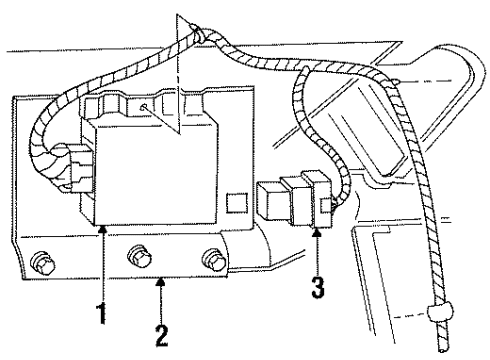 1996 Chevy Monte Carlo Electrical Components Diagram