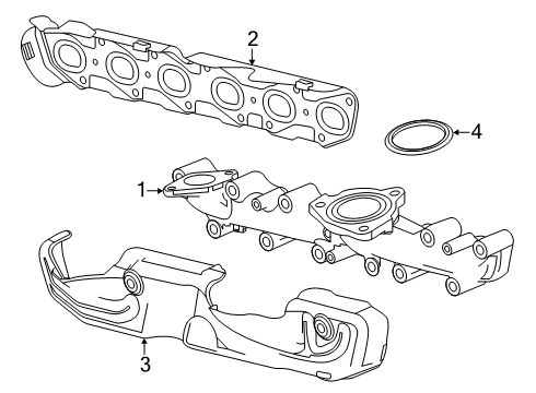 2024 Chevy Silverado 1500 Exhaust Manifold Diagram