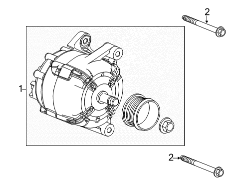 2013 Chevy Sonic Alternator Diagram 2 - Thumbnail