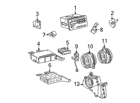 2005 Pontiac Vibe Sound System Diagram