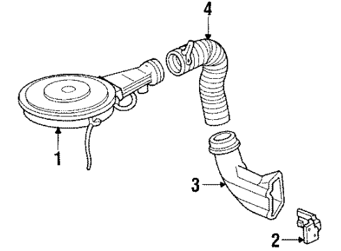 1986 Buick Century Air Intake Diagram 2 - Thumbnail
