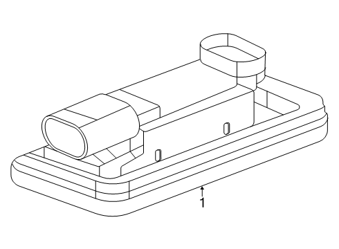 2024 Chevy Blazer EV License Lamps Diagram