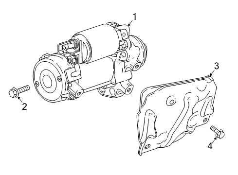 2019 Buick Enclave Starter Diagram