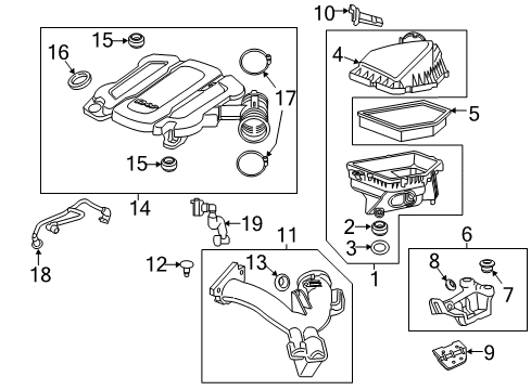 2018 Buick LaCrosse Filters Diagram