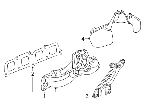 2020 Buick Envision Exhaust Manifold Diagram 2 - Thumbnail