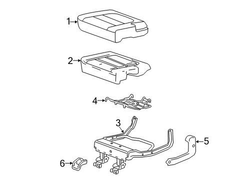 2024 Chevy Traverse Third Row Seats Diagram 4 - Thumbnail