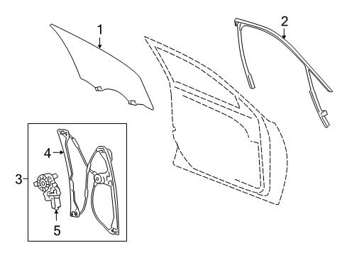 2011 Buick Regal Front Door Diagram