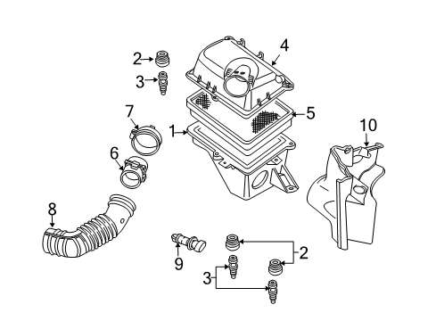 2004 Pontiac GTO Filters Diagram