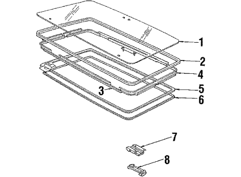 1987 Buick Skyhawk Sunroof Diagram