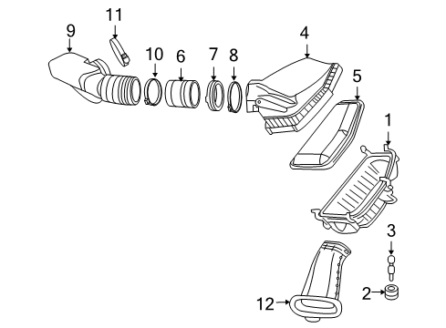 2009 Pontiac G8 Filters Diagram