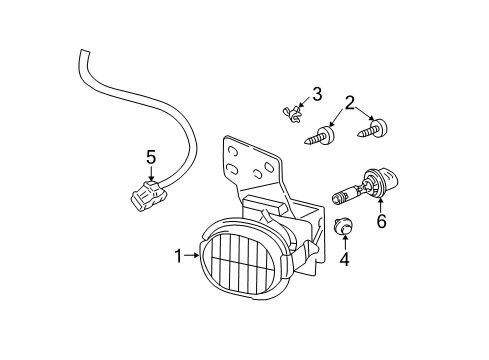 2000 Chevy Malibu Bulbs Diagram
