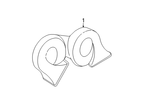 2004 Cadillac CTS Horn Diagram
