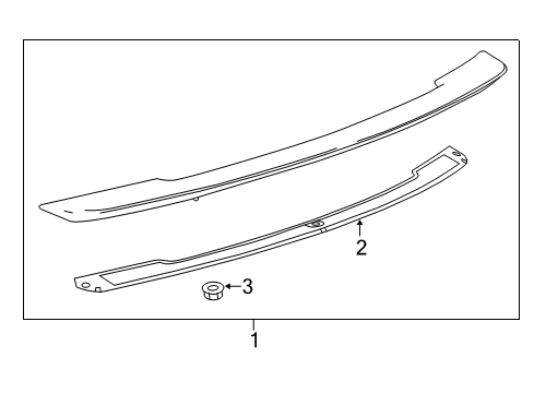 2017 Chevy Impala Rear Spoiler Diagram