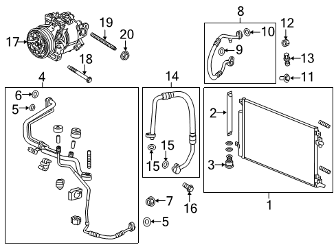 2018 Chevy Spark Air Conditioner Diagram