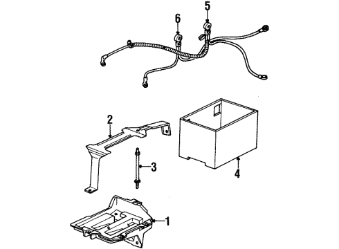 2002 Saturn SC1 Battery Diagram