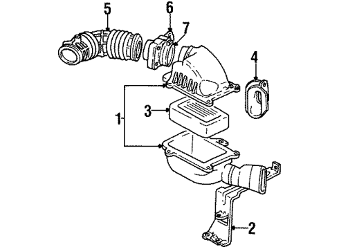1998 Chevy Monte Carlo Powertrain Control - Air Diagram 2 - Thumbnail