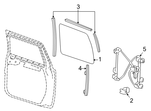 2005 Hummer H2 Stabilizer, Front Diagram for 15175367
