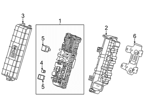 2022 Chevy Corvette Fuse & Relay Diagram