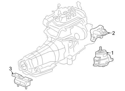 2024 Chevy Colorado Automatic Transmission Diagram