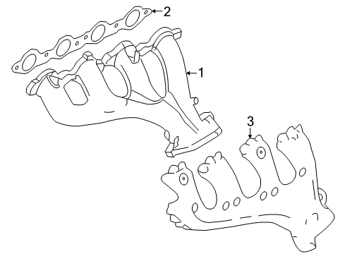 2006 Chevy Trailblazer Exhaust Manifold Diagram 2 - Thumbnail