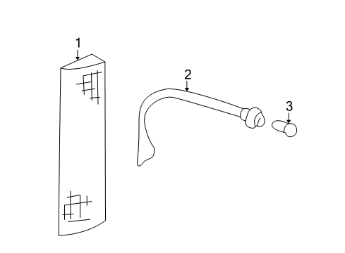 1997 GMC C2500 Side Marker Lamps Diagram
