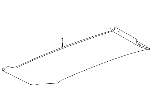 2025 Chevy Corvette Interior Trim - Top Diagram 2 - Thumbnail