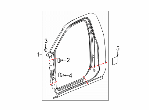 2023 GMC Sierra 1500 Uniside Diagram 3 - Thumbnail
