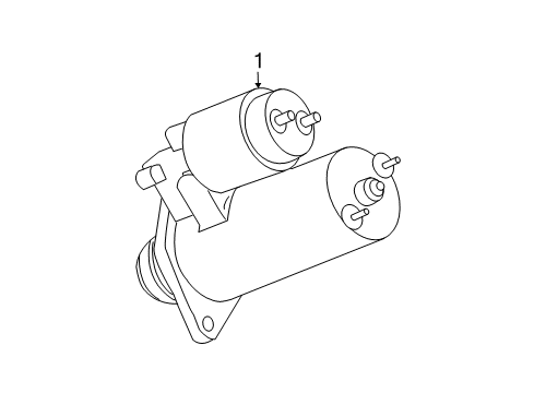 2004 Cadillac CTS Starter Diagram
