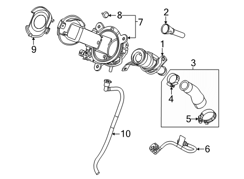 2025 Chevy Corvette Fuel System Components Diagram