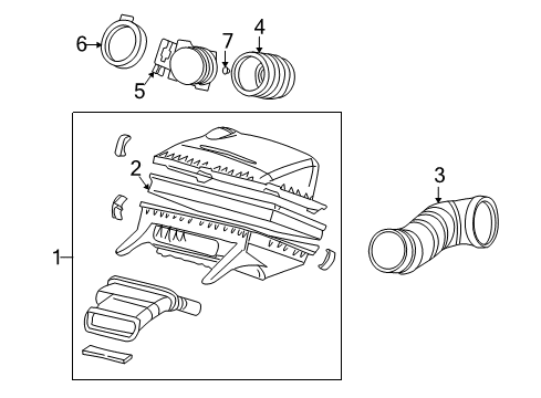 1996 Chevy Express 3500 Powertrain Control - Air Diagram 2 - Thumbnail