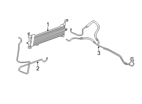 2010 Cadillac CTS Oil Cooler Diagram
