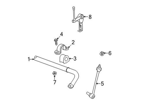 2024 GMC Hummer EV SUV Ride Control - Front Diagram