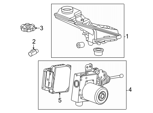 2025 GMC Terrain Dash Panel Components Diagram