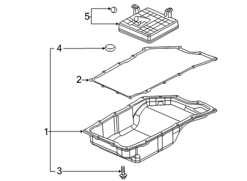 2025 GMC Sierra 3500 HD Automatic Transmission Diagram