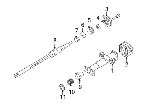 2005 Pontiac Montana Housing & Components Diagram