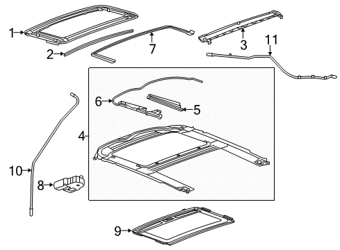 2016 Chevy Malibu Limited Sunroof Diagram