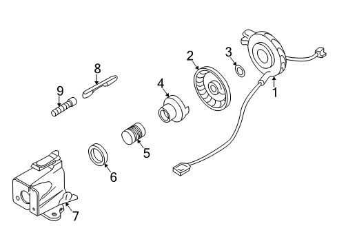 2002 GMC Savana 3500 Housing & Components Diagram