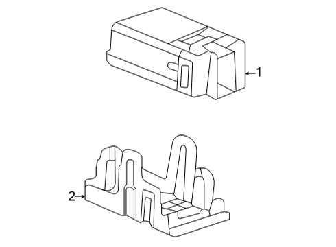 2020 Cadillac XT5 Electrical Components Diagram 5 - Thumbnail