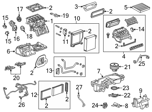 2016 Buick Encore Tube Assembly Diagram for 95018088