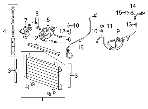 2008 Pontiac G8 Air Conditioner Diagram