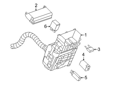 2015 Buick LaCrosse Relay Diagram for 19118948