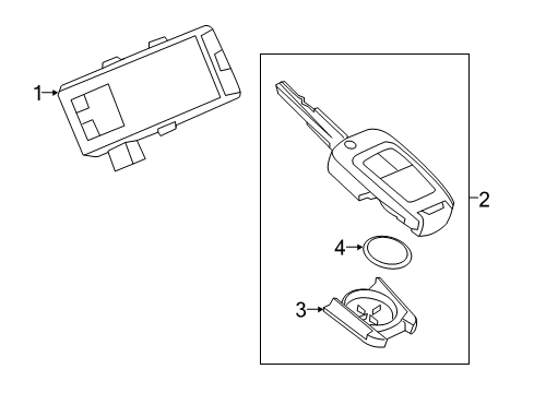 2018 Chevy Spark Keyless Entry Components Diagram 2 - Thumbnail