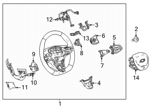 2023 Chevy Bolt EV Cruise Control System Diagram