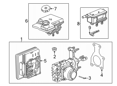 2024 Chevy Silverado EV Dash Panel Components Diagram
